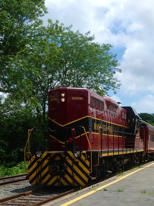 Photo of The Cape Cod Central Railroad's Narrated Scenic Train On Tuesday July 23rd, 2013