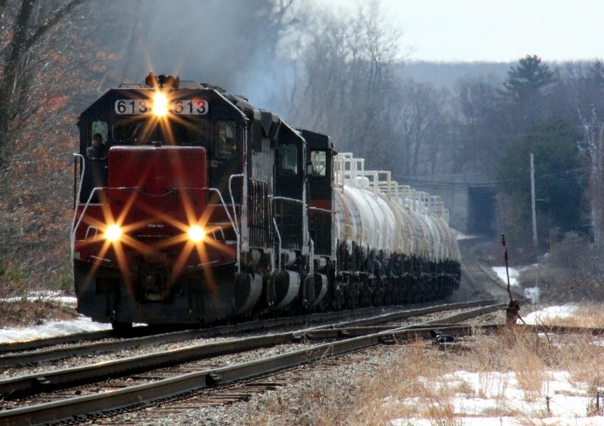 Photo of Pan Am mud train at Plaistow,NH  CPF-273