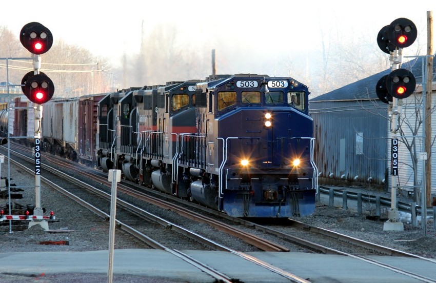 Photo of MEC 503 & 3 power POED at Haverhill,MA