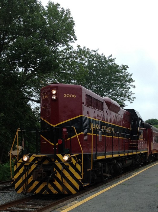 Photo of The Cape Cod Central Railroad's Scenic Train On Tuesday August 27th, 2013