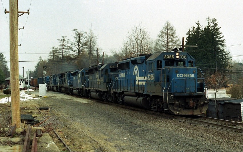 Photo of Conrail power on NESE at Plaistow,NH