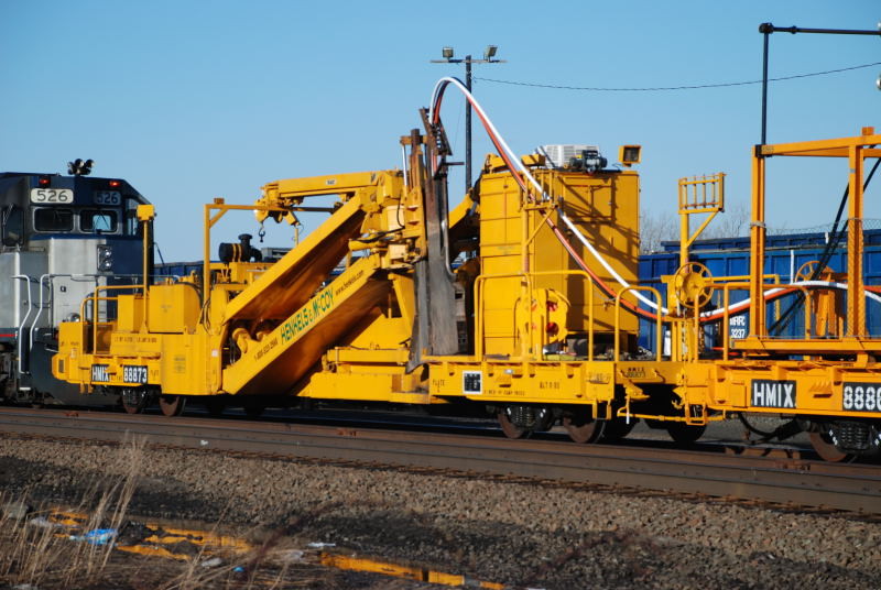 Photo of Henkels & McCoy cable laying machine
