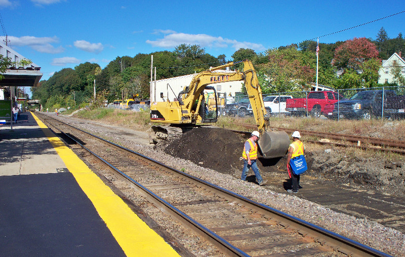 Photo of Andover Double Track at Andover Station