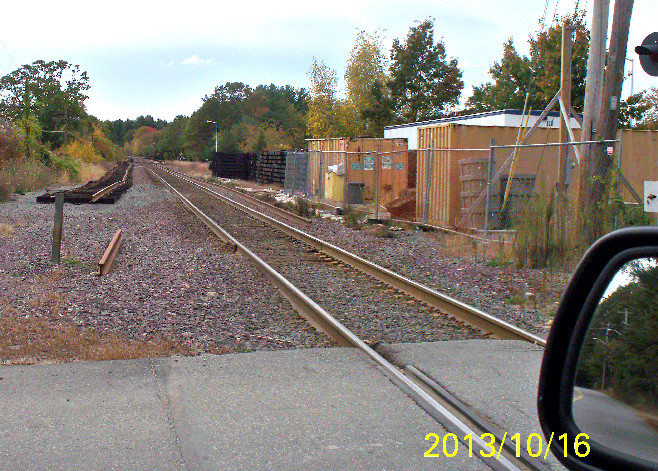 Photo of Andover Double Track Progress at Lowell Jct.