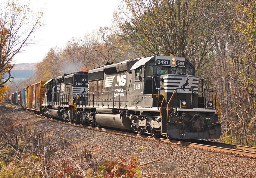 Photo of West Bound Pan Am Freight-Hoosic Falls,NY