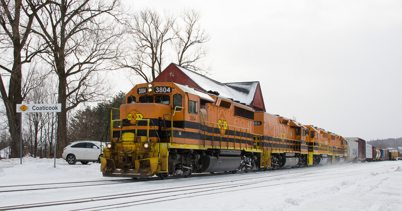 Photo of SLR Train 393 Coaticook, QC