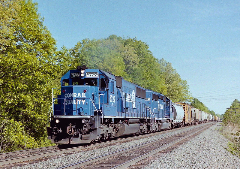 Photo of Conrail on the B&A 1991