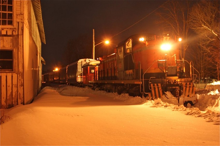 Photo of Battenkill Railroad #605- Cambridge,NY