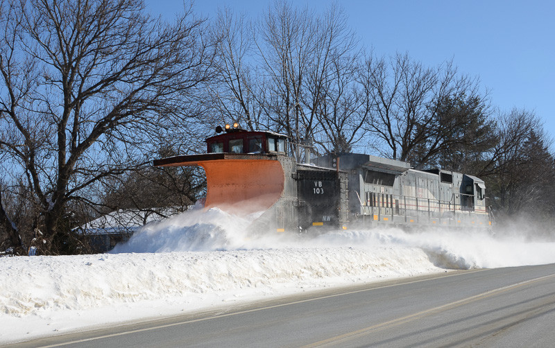 Photo of MMA plow at North Troy, VT