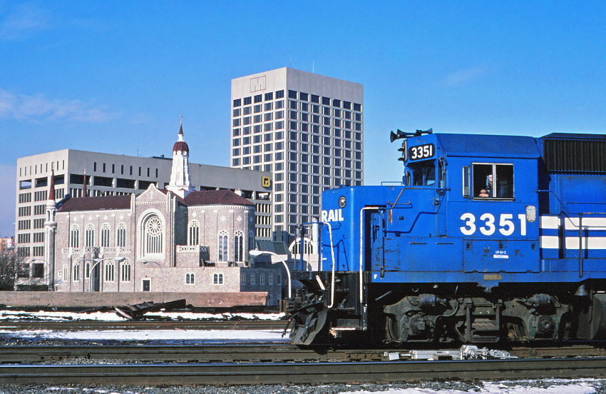 Photo of CONRAIL at Worcester, Ma.