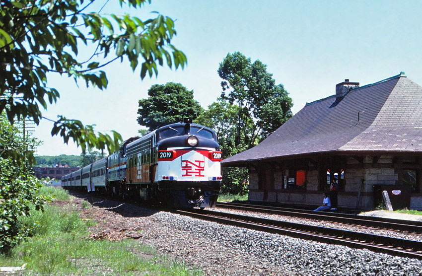 Photo of Excursion Train at Ashland, Ma.