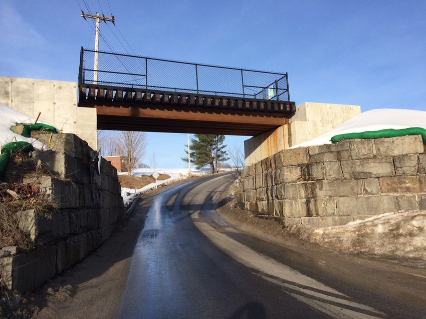 Photo of Mallison Falls Bridge Rebuilt