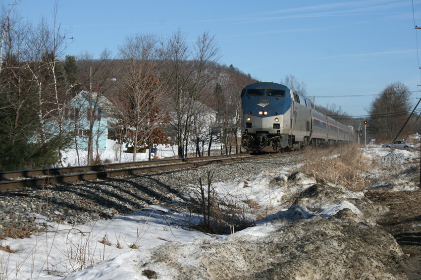 Photo of Amtrak Vermonter #56 Northbound