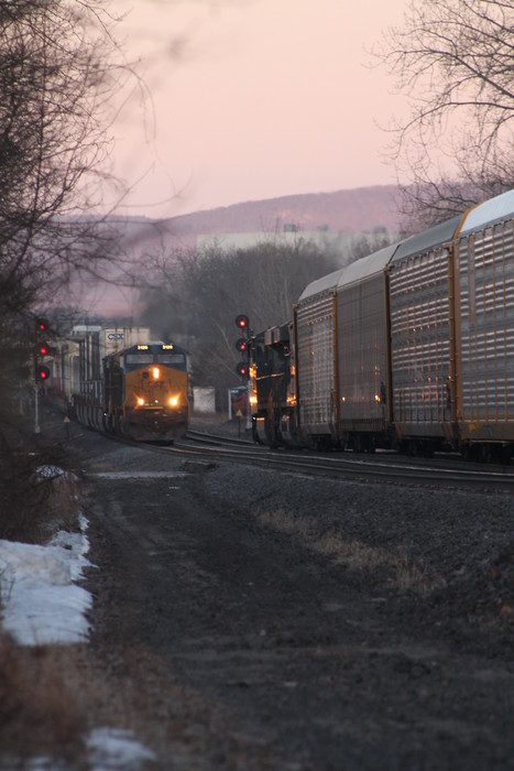 Photo of CSX Trains Q012 and Q293