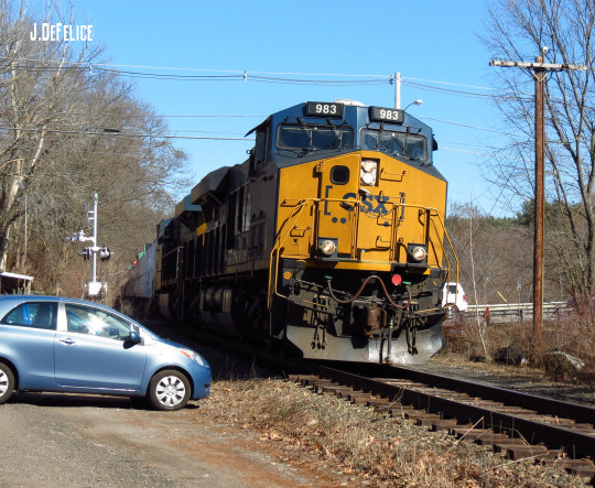 Photo of Train POSE at Westford Station MA