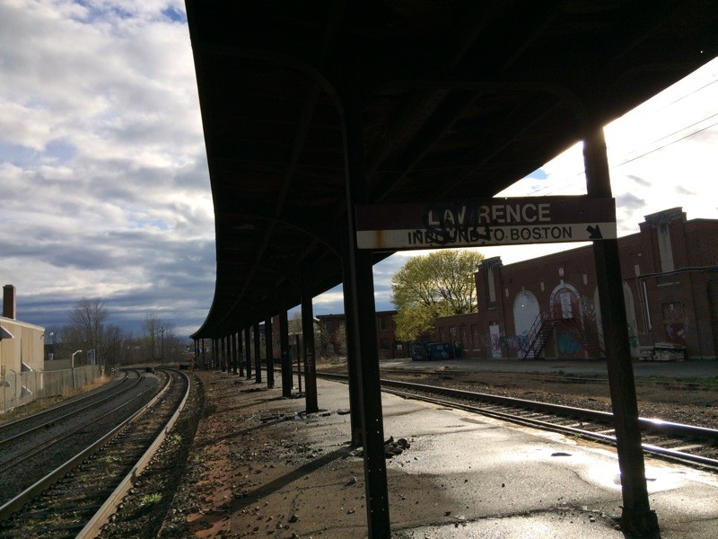 Photo of Old MBTA Lawrence, MA Station