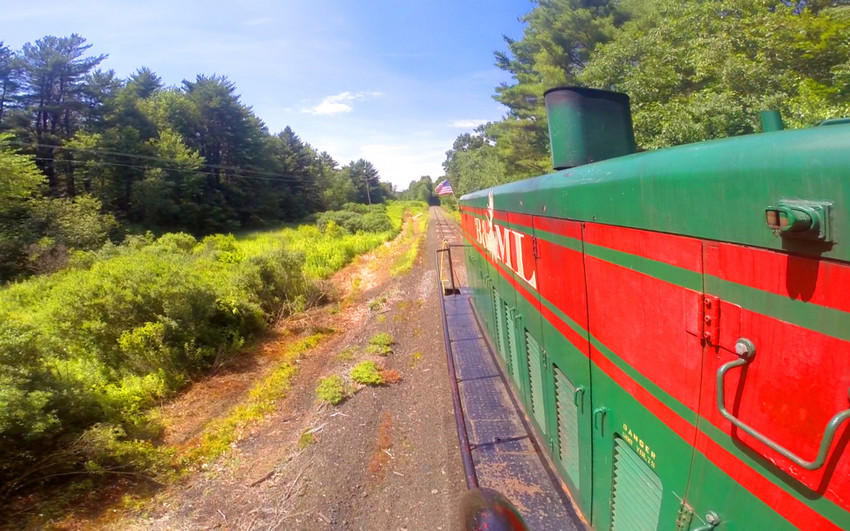 Photo of BML#50 Approaching Waldo, ME (MP 7) Heading Westbound