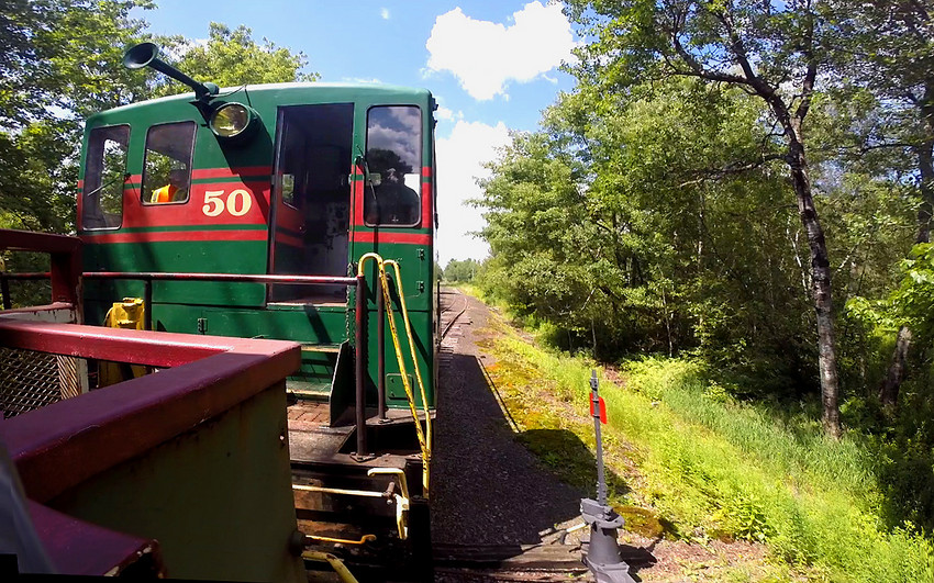 Photo of BML#50 arriving at Waldo, ME (MP 7) Heading Westbound
