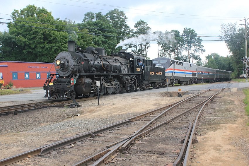 Photo of Amtrak Under Steam at Valley Railroad