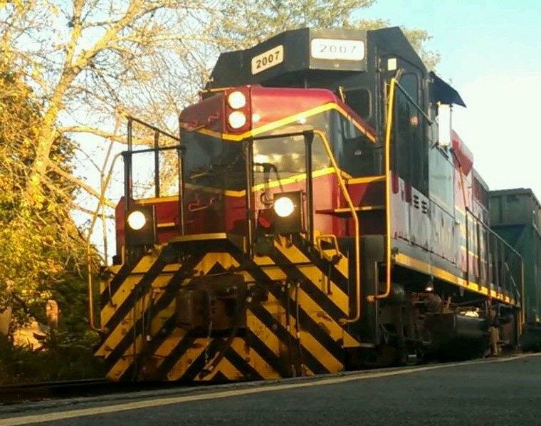 Photo of The Massachusetts Coastal Energy Train on Friday October 17th, 2014