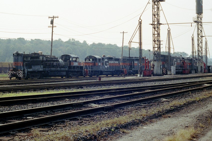Photo of Stripped Engines at East Deerfield