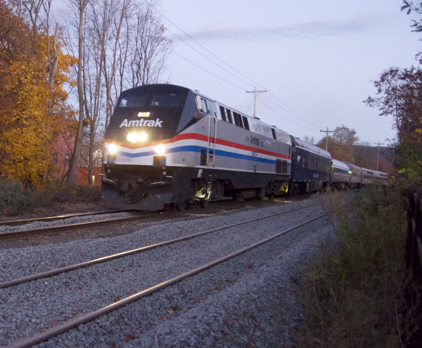 Photo of Amtrak OCS on Connecticut River Line