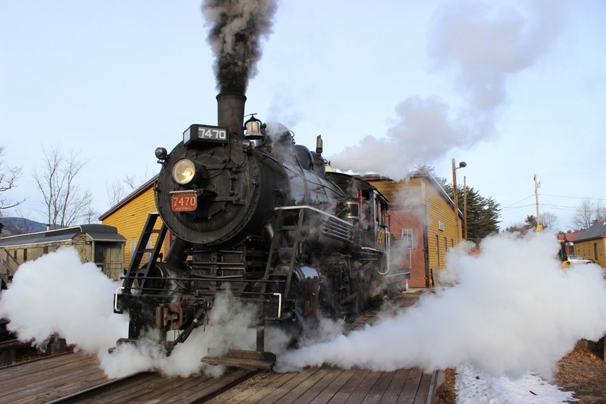 Photo of Steam in the Snow 2015