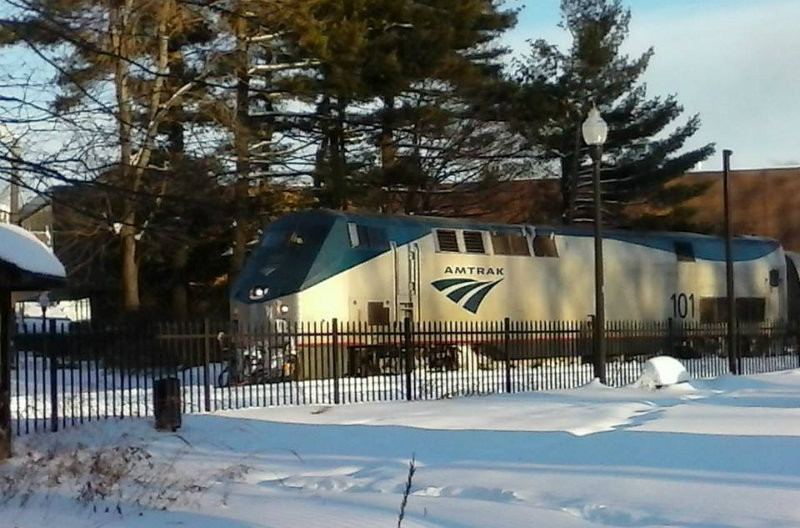 Photo of Amtrak 101 Energy Park Greenfield MA