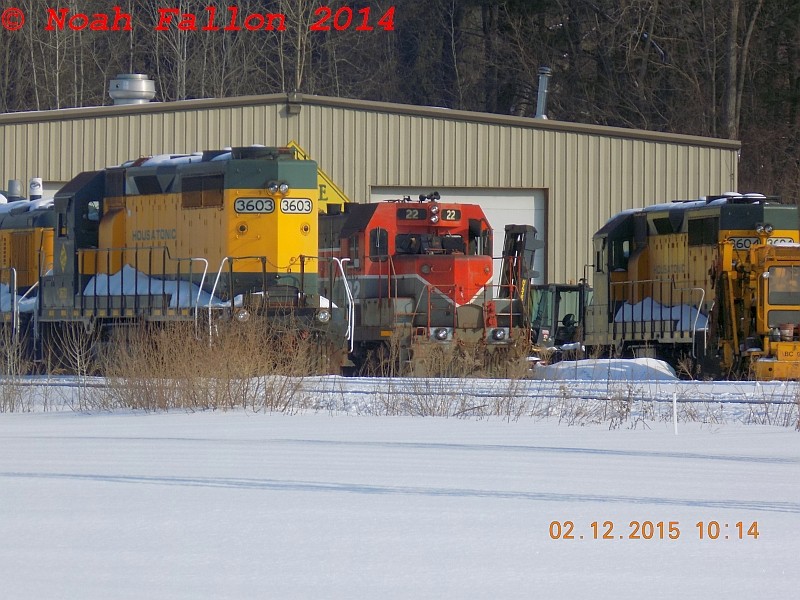Photo of Housatonic Railroad EX-BAR #22 IS ALIVE!!