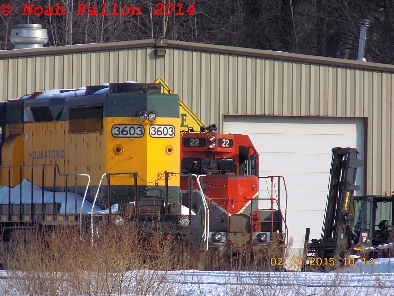 Photo of Housatonic Railroad EX-BAR #22 IS ALIVE!!!!