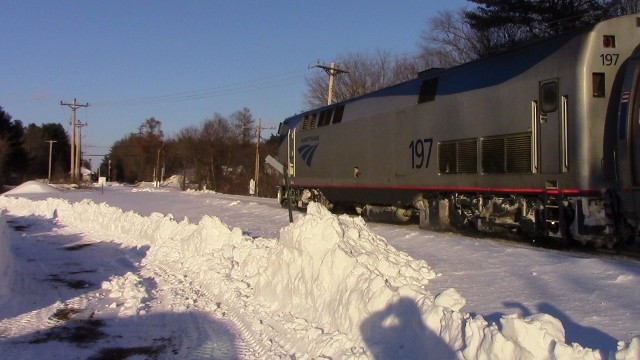 Photo of Amtrak engine P42 # 197