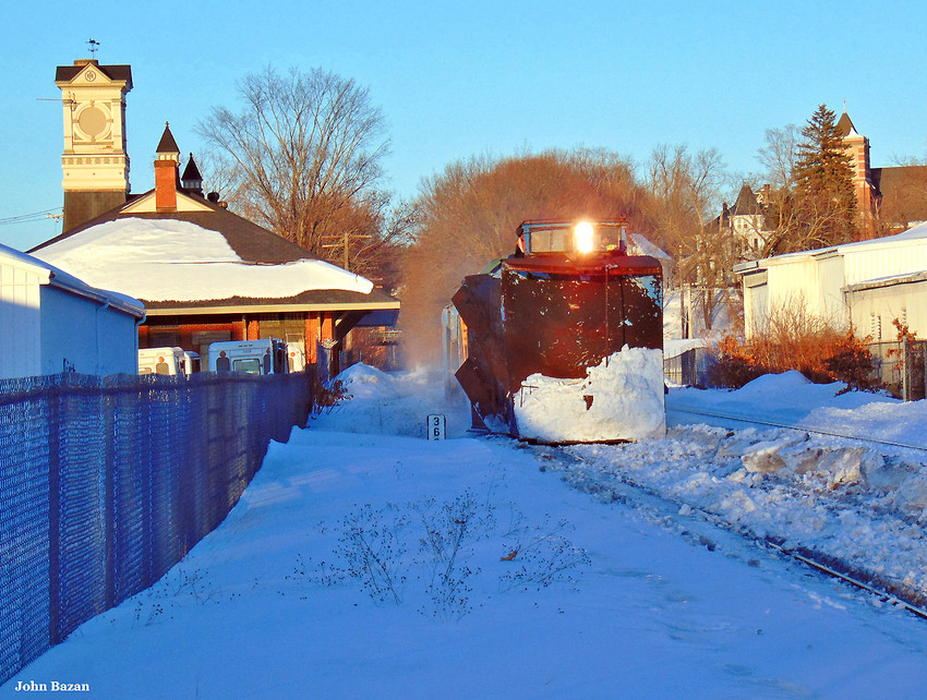Photo of Snowplow Train At Athol, MA