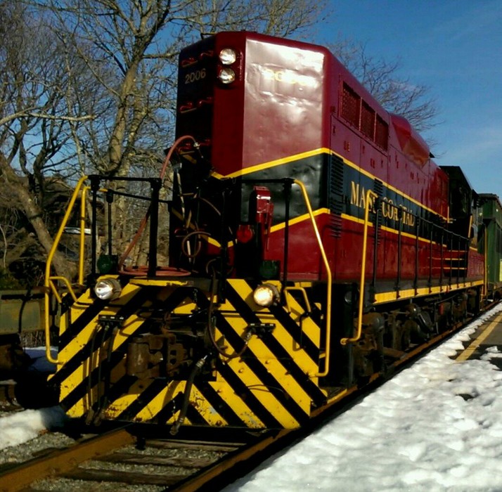 Photo of The Massachusetts Coastal Railroad Energy Train On Friday March 13th, 2015