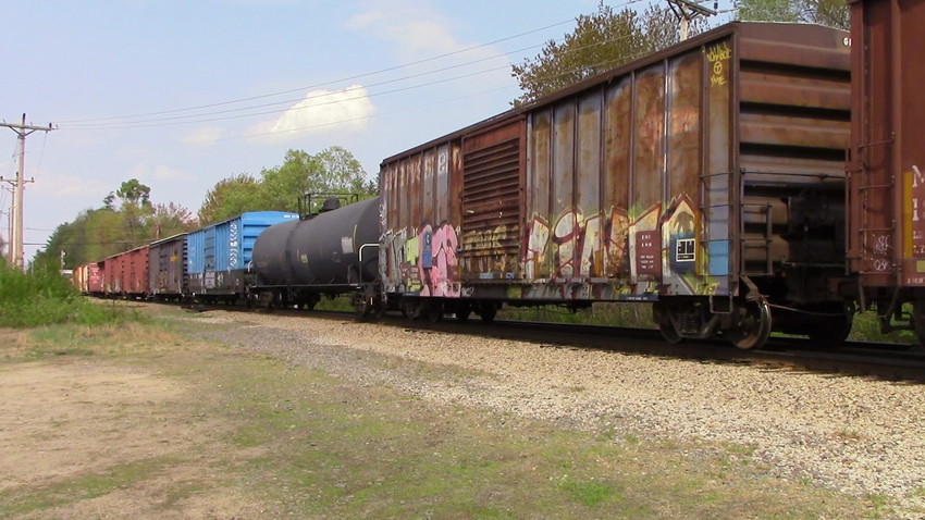 Photo of Erie Western boxcar