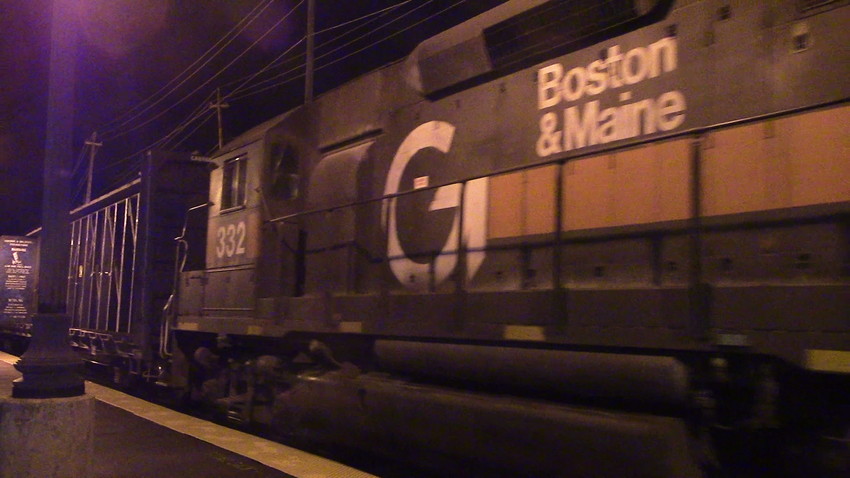 Photo of Guilford engine #332 on SEPO/EDPO combined