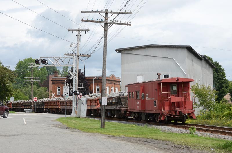 Photo of WACR stone train Orleans, VT