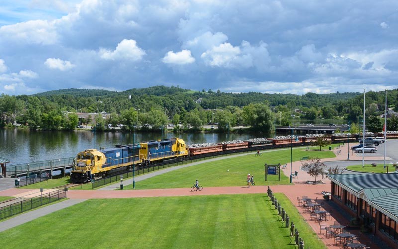 Photo of CMQ stone train Newport, VT