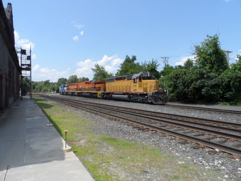 Photo of New England Central at Palmer, Mass.
