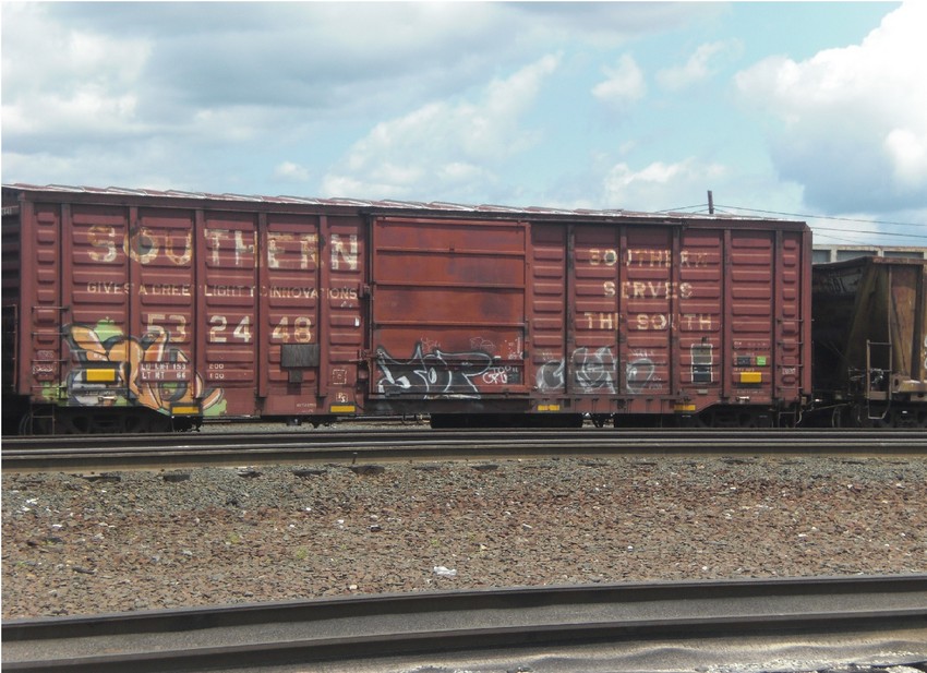 Photo of Southern Boxcar #532448, W. Springfield, MA