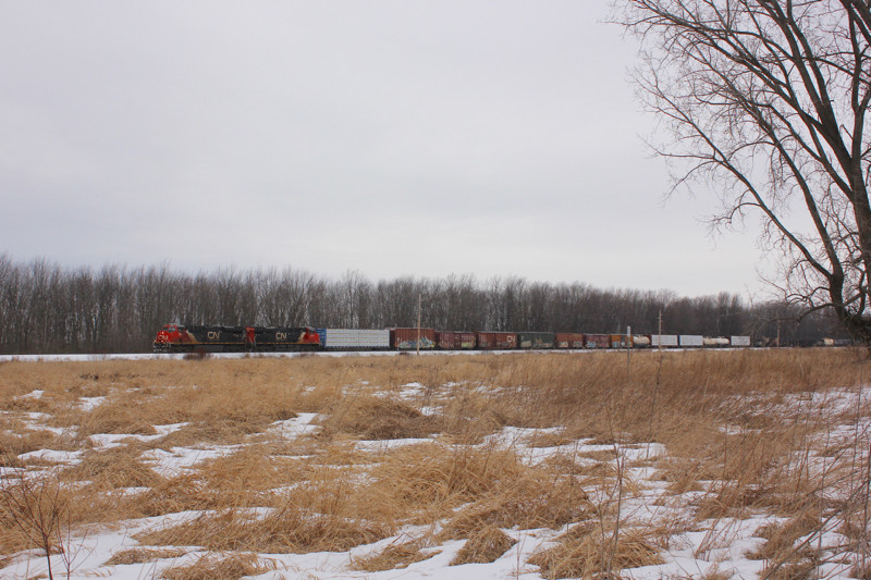 Photo of Rails in the North Country- CN 324