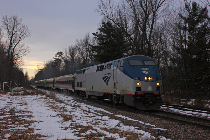 Photo of Rails in the North Country- AMTK 69