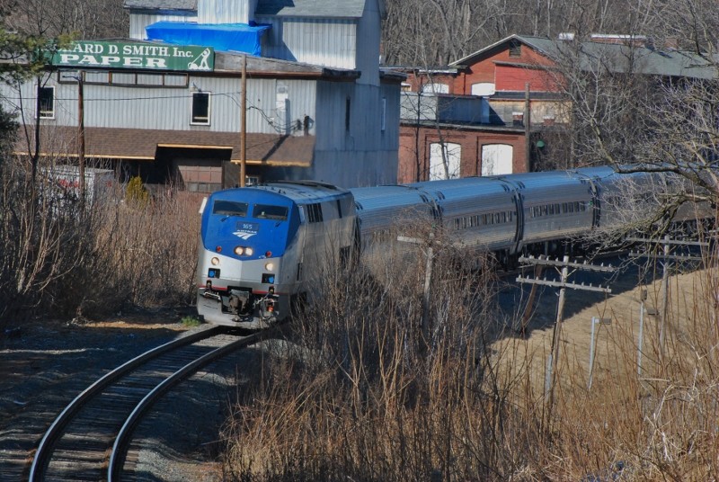 Photo of Train 57 - The Vermonter  Southbound at CPR 36