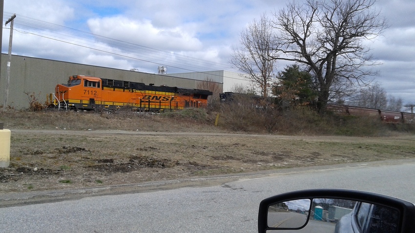 Photo of Rare BNSF on PAR, Willows, Ayer, MA