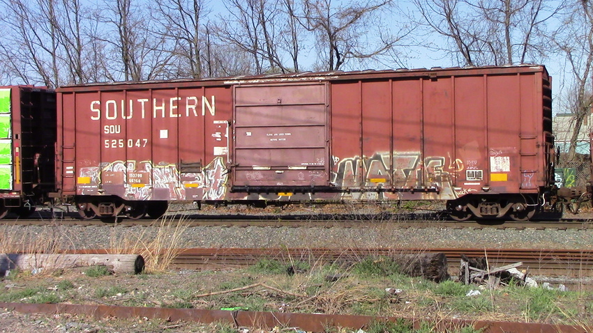 Photo of Old Southern boxcar