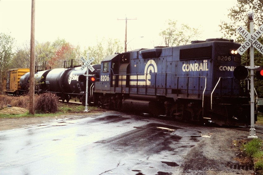 Photo of Conrail local in Southboro Mass on the Fitchburg Secondary.
