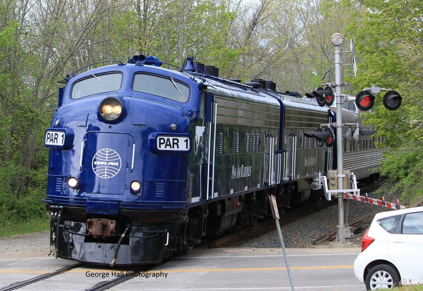 Photo of Pan Am business train in South Berwick