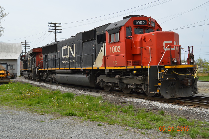 Photo of CN invades St. Albans, VT 5/21/16