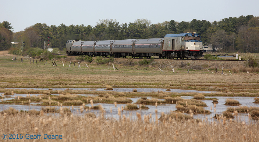 Photo of Downeaster on the Scarborough Marsh