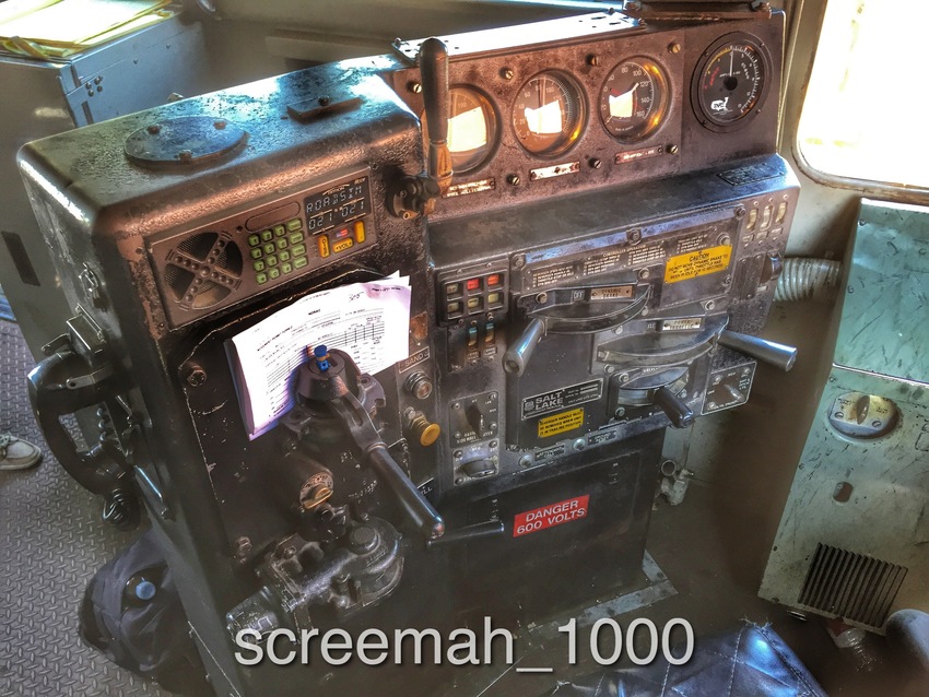 Photo of Inside the cab of 2010