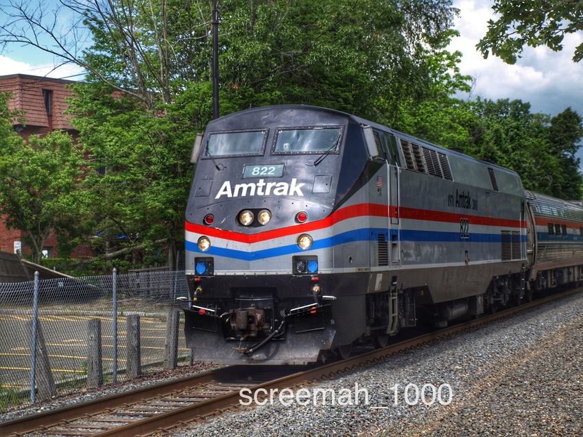 Photo of Amtrak 822